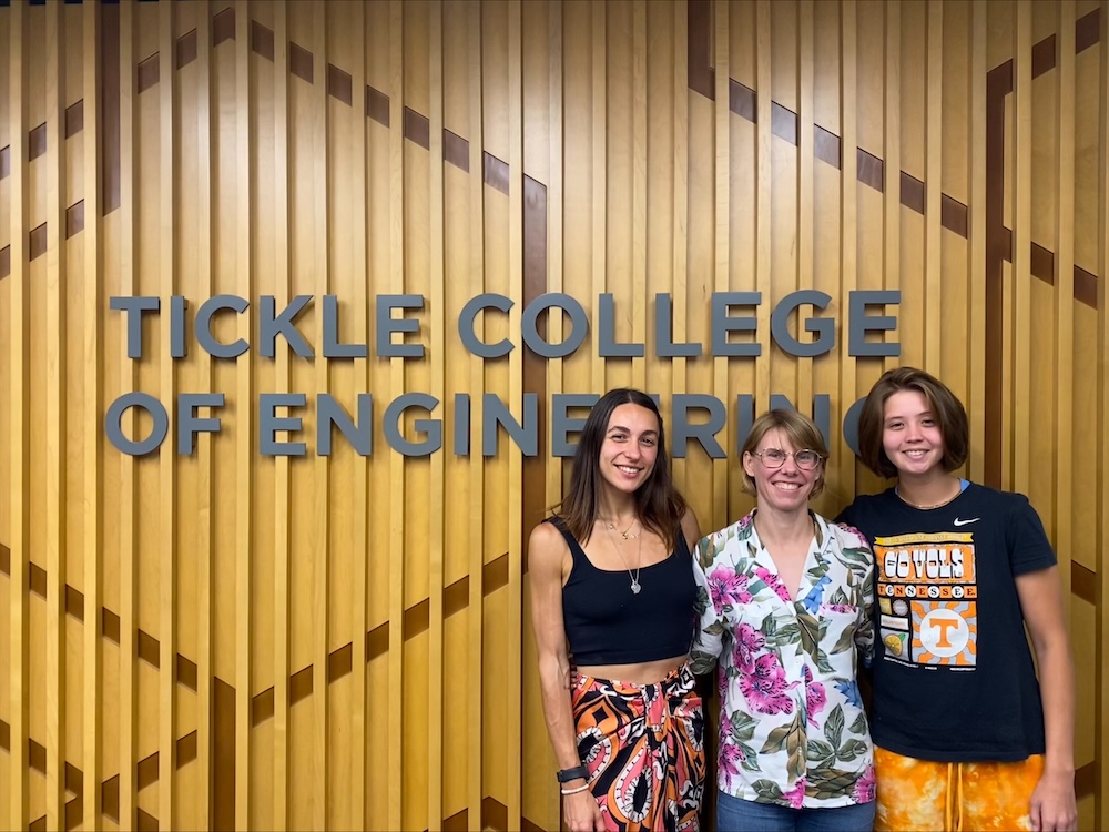 Sophie Blondel, Caitlyn Parsons, and Virginia Quadri